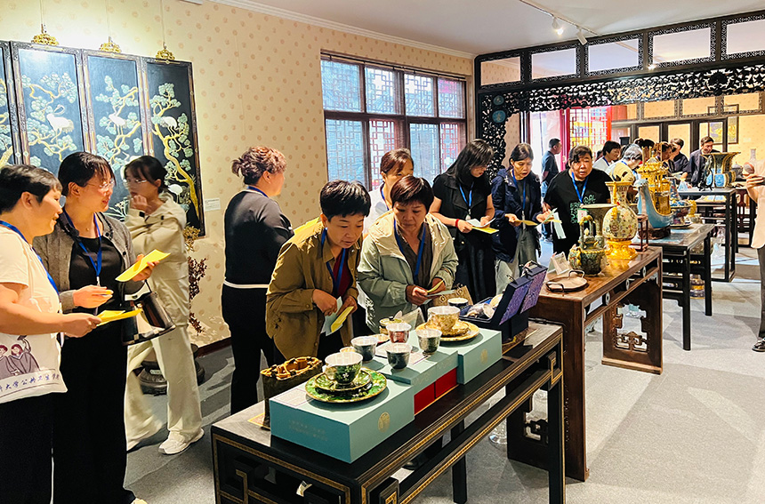 河北涞水：珐琅、铜火锅行业技能竞赛举行(图2)