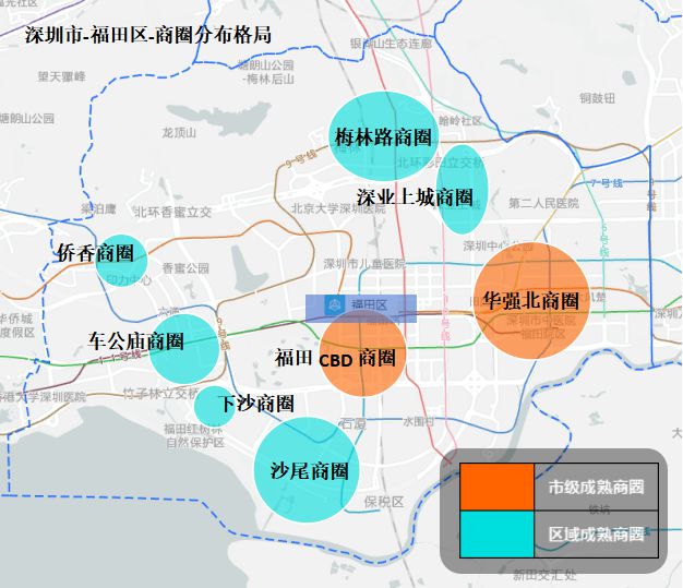 从浦东新区到福田CBD：解码中国商业消费浓度最强区(图7)